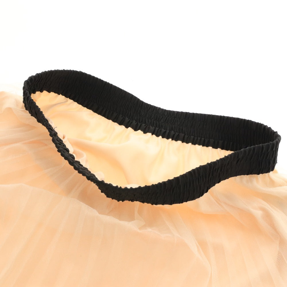 ■ ダイアグラム グレースコンチネンタル スカート 0323421065 チュール プリーツ レディース 36(S相当) アイボリー タグ付き 未使用