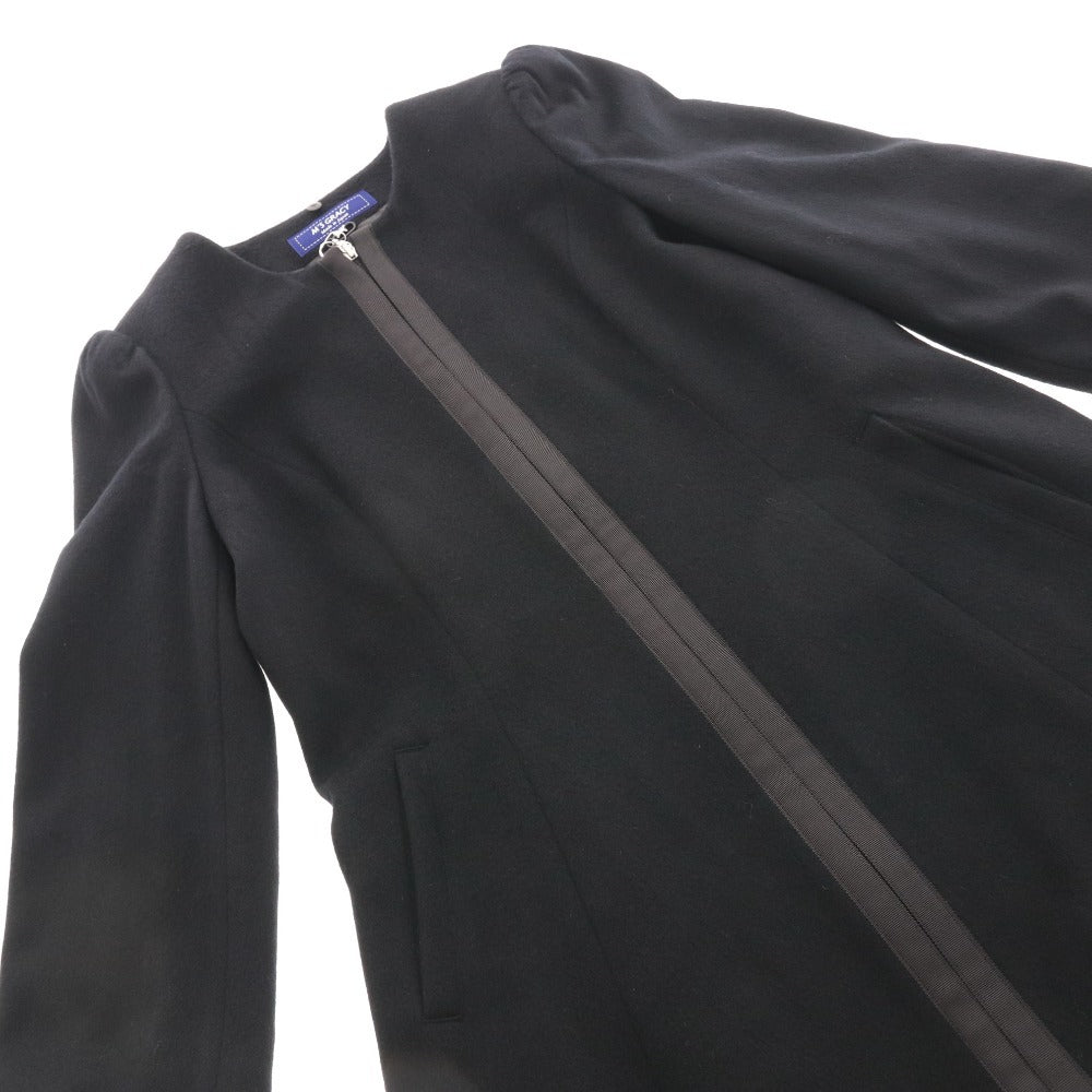 M's Gracie Long-Sleeved Coat, TD-319612, Made in Japan, Faux Fur Hood, Women's, Size 40 (Equivalent to L), Black, Tags Included, Unused