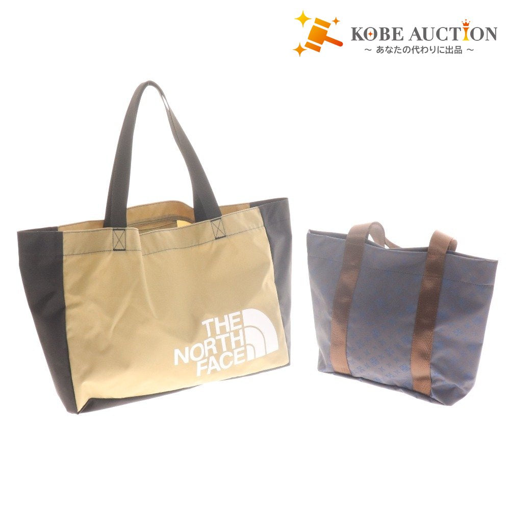 ■ ノースフェイス デイリーラシット 鞄 2点セット まとめ売り トートバッグ ハンドバッグ カーキ ネイビー 袋付き含む