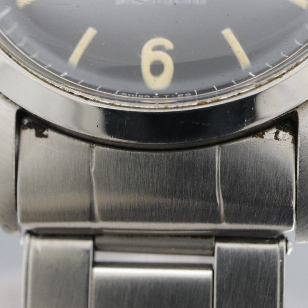 ■ ロレックス エクスプローラーI 1016/2173182 7206 1975年頃 アンティーク 自動巻き 腕時計 文字盤 80g シルバー ブラック 付属品付き