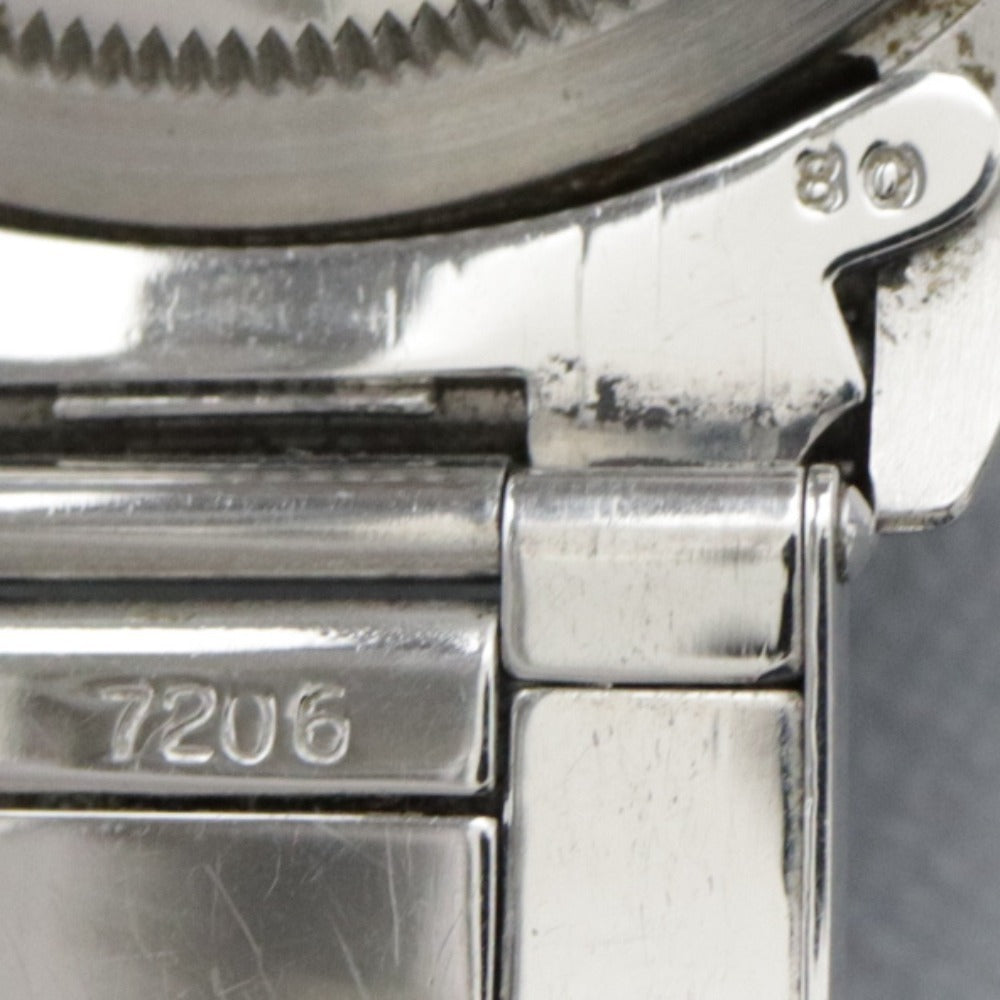 ■ ロレックス エクスプローラーI 1016/2173182 7206 1975年頃 アンティーク 自動巻き 腕時計 文字盤 80g シルバー ブラック 付属品付き