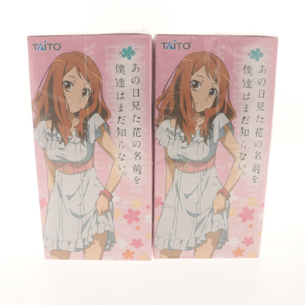 ■ あの日見た花の名前を僕達はまだ知らない。フィギュア 全2種 本間芽衣子＆安城鳴子 タイトー まとめ売りセット 未開封 未使用