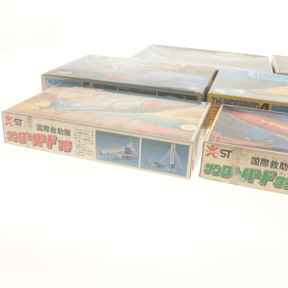 ■ 国際救助隊 サンダーバード プラモデル 8点セット まとめ売り 1,2,3,4,5号/ミニ/TBメカコレクションNo.1,4,5/等 未組立 未開封 未使用