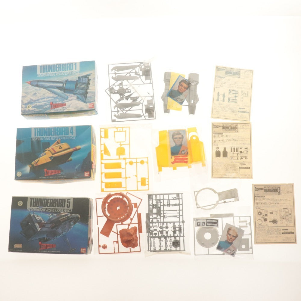 ■ 国際救助隊 サンダーバード プラモデル 8点セット まとめ売り 1,2,3,4,5号/ミニ/TBメカコレクションNo.1,4,5/等 未組立 未開封 未使用