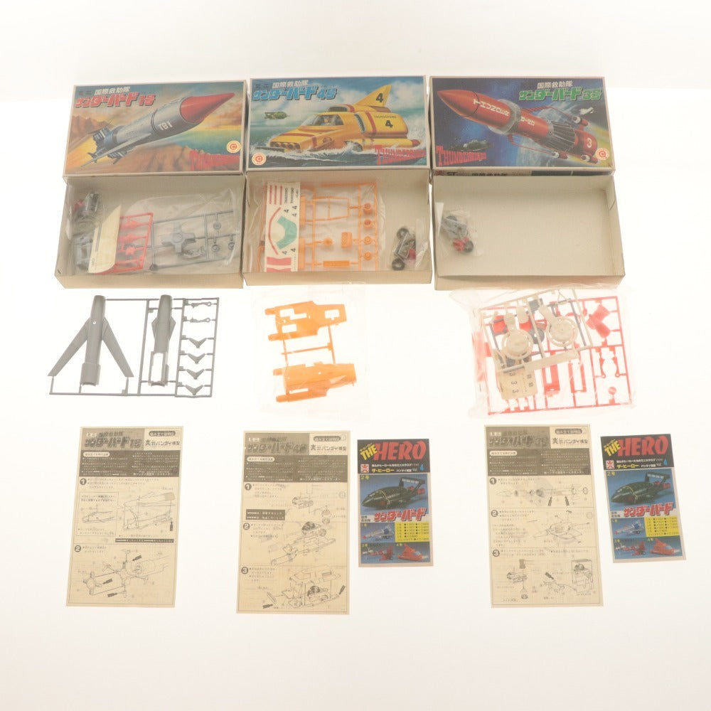■ 国際救助隊 サンダーバード プラモデル 8点セット まとめ売り 1,2,3,4,5号/ミニ/TBメカコレクションNo.1,4,5/等 未組立 未開封 未使用