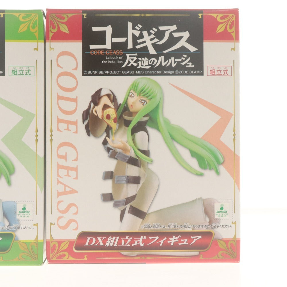 ■ コードギアス 反逆のルルーシュ DX組立式フィギュア C.C. シーツー 2種セット まとめ売り バンプレスト 未開封 未使用