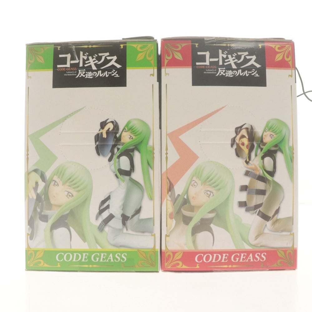■ コードギアス 反逆のルルーシュ DX組立式フィギュア C.C. シーツー 2種セット まとめ売り バンプレスト 未開封 未使用