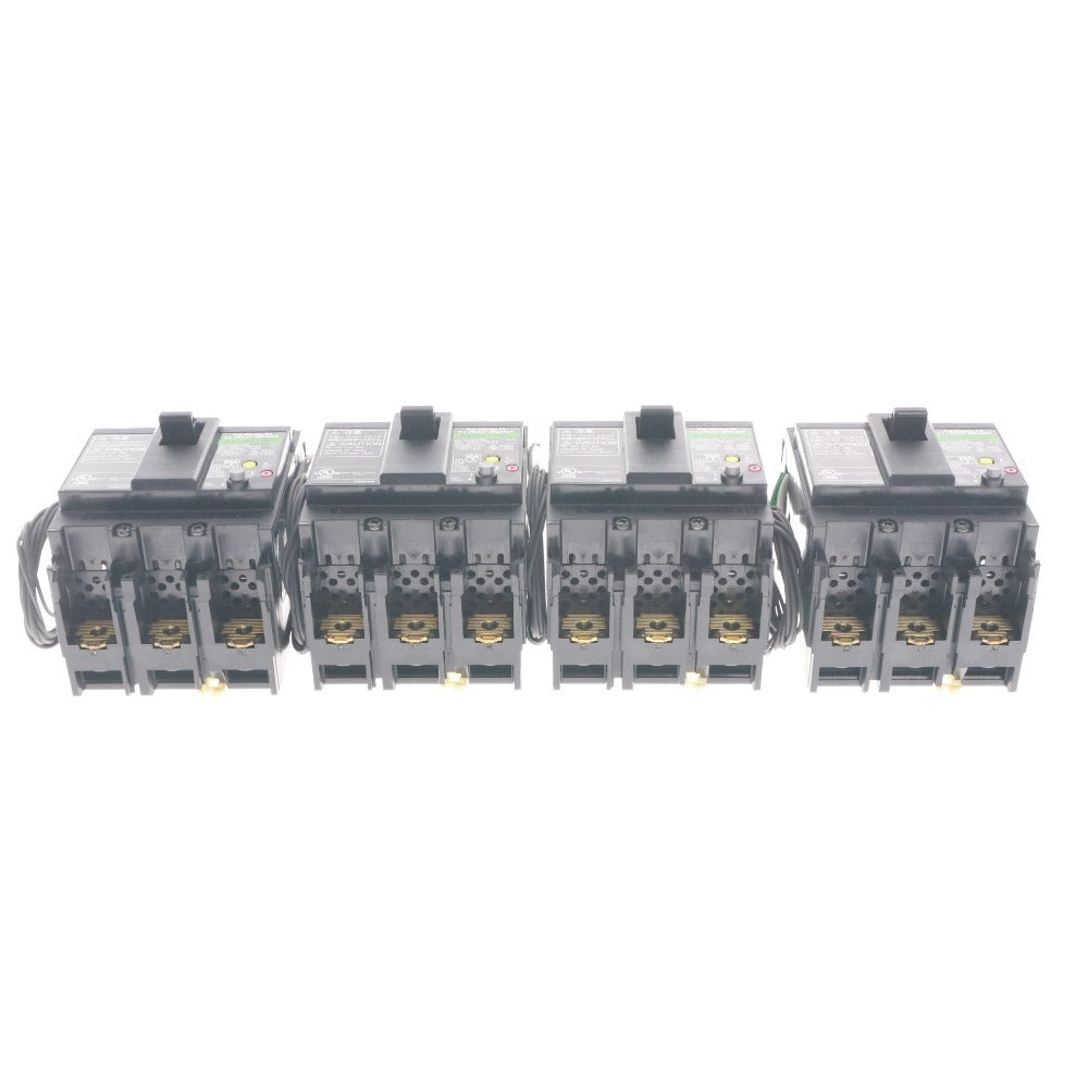 ■ 富士電機 漏電遮断器 EG53AC 3P 20A 4個セット まとめ売り 一般配線用 過電流保護機能 ブレーカー 箱 付属品付き