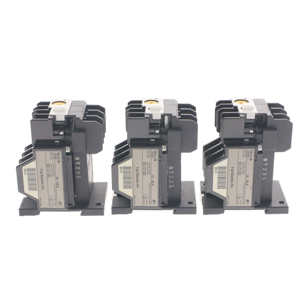 ■ 富士電機 ブレーカー TR-5-1N 12-18A 3個セット まとめ売り 電磁開閉器用 標準型サーマルリレー 保護継電器