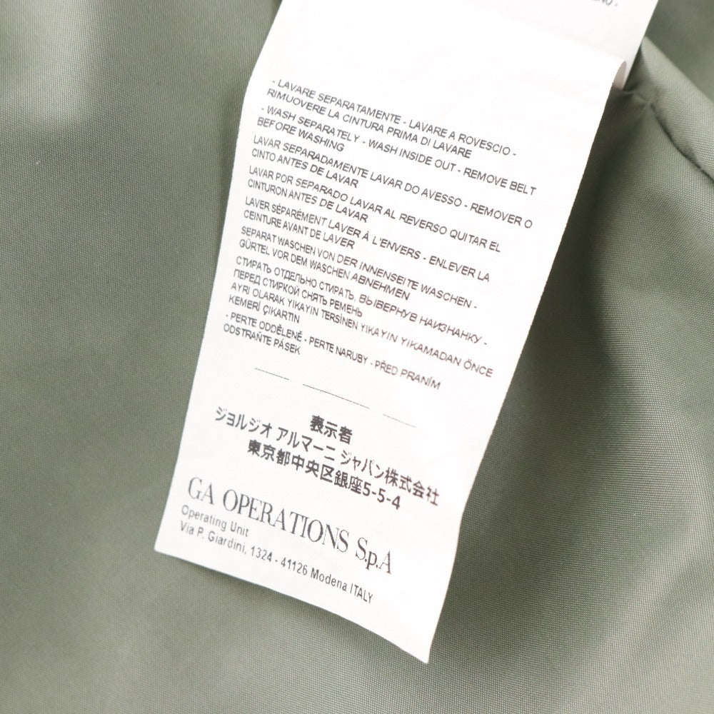 ■ Emporio Armani Down Coat Tops Women's 42 Green