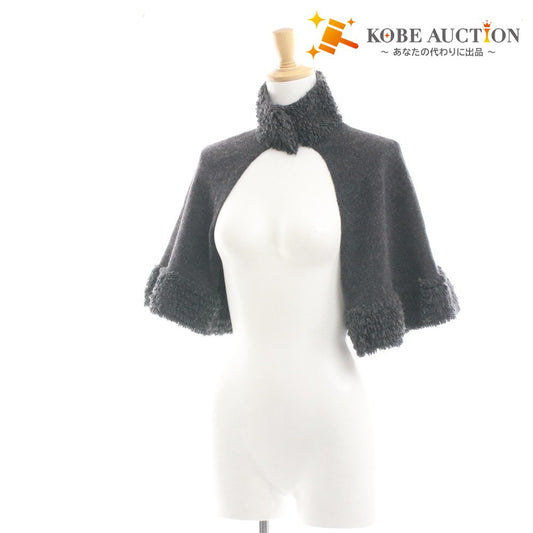 ■ THE GINZA ザ ギンザ ケープジャケット 62019 トップス ポンチョ ニット レディース フリーサイズ タグ付き 未使用