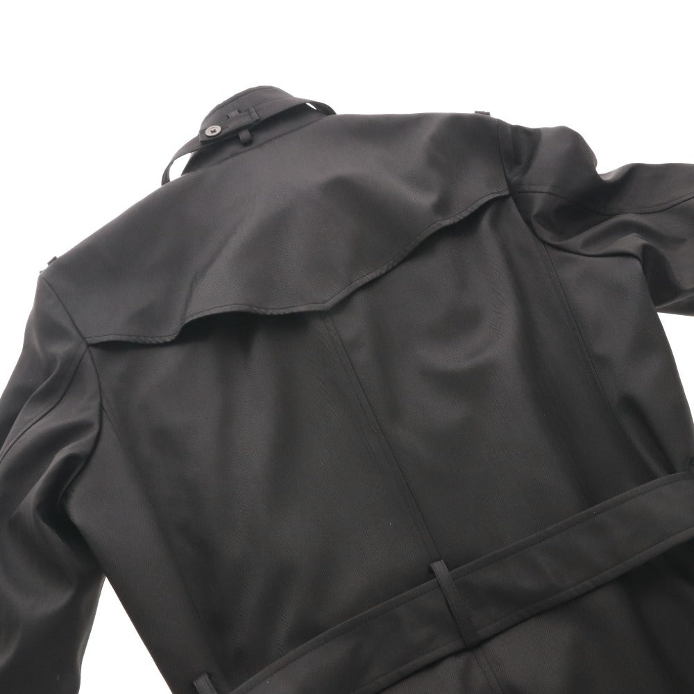 ■ Sortisso ソルティッソ トレンチコート 長袖 707409 アウター メンズ M ブラック タグ付き 未使用