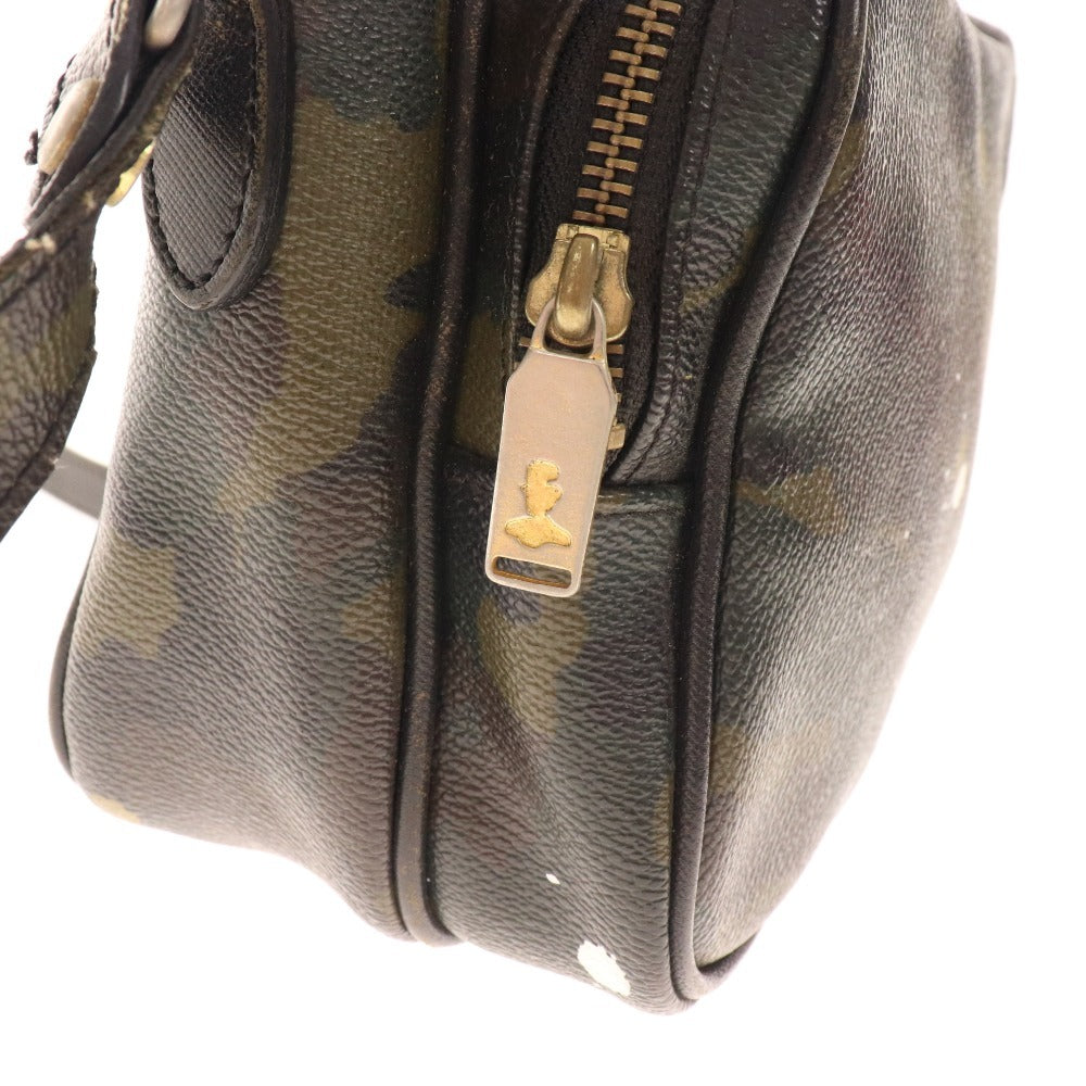 ■ Genty Banti Shoulder Bag Pochette Crossbody Camouflage Camo Paint Bag Men's Green