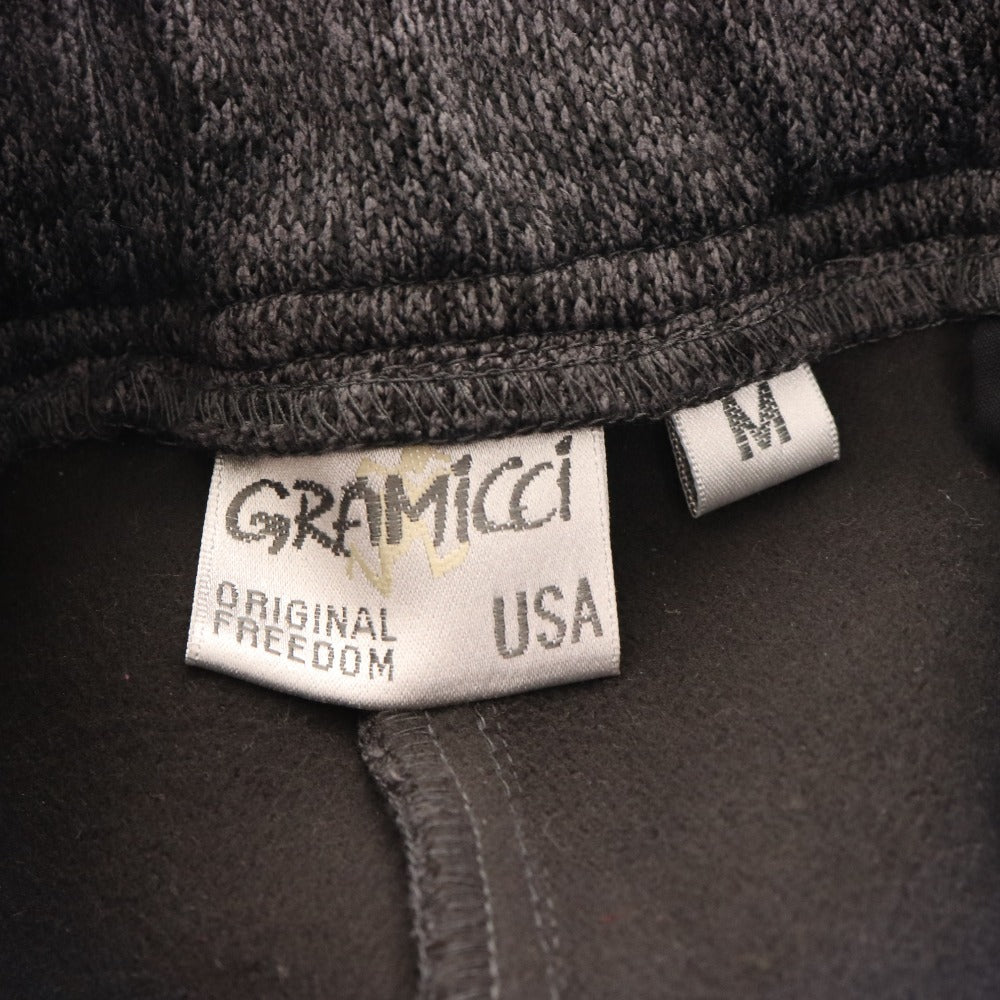 ■ Gramicci Adam et Rope pants, jogger pants, knit fleece bottoms, men's, M, gray