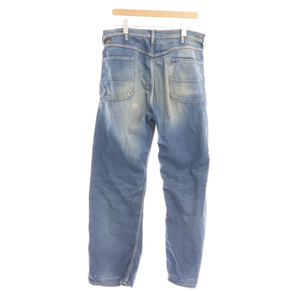 ■ Edwin OWF Damage Repair Painter Denim Jeans Pants Bottoms Men's 32 Blue