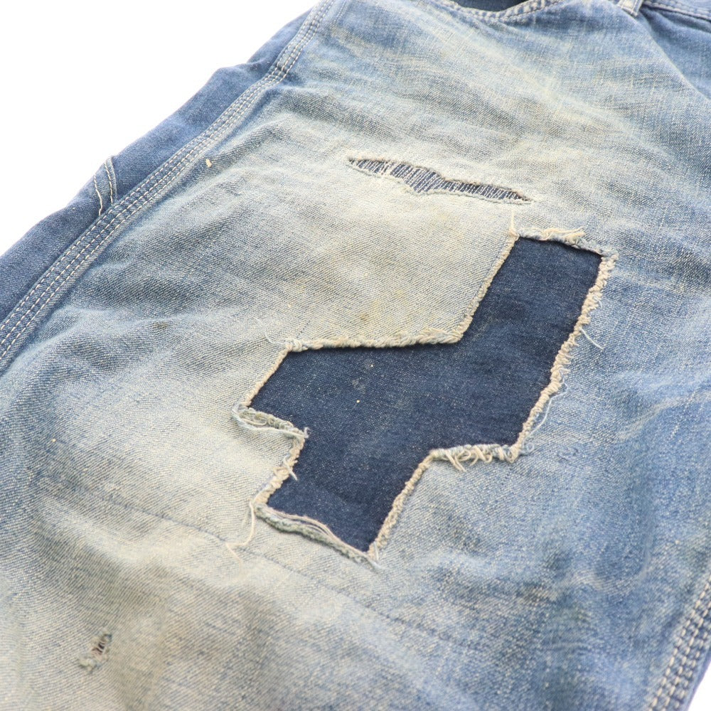 ■ Edwin OWF Damage Repair Painter Denim Jeans Pants Bottoms Men's 32 Blue