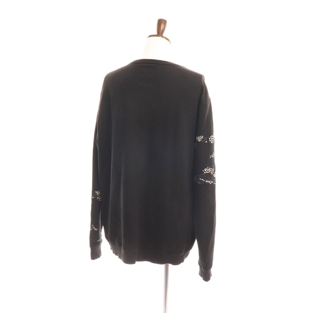 ■ Maharishi Sweatshirt Long Sleeve Top Men's XXL Black