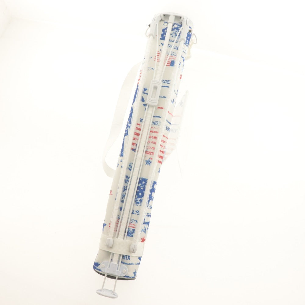 ■ PING ピン ゴルフバッグ GB-A2311 アメリカンフラッグ スタンドクラブケース 2023年モデル 2分割 80cm 1kg マルチカラー ホワイト 等