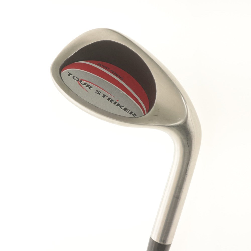 ■ TOUR STRIKER 7番アイアン 練習用ウェッジ ツアーストライカー ウェッジ 56 ダウンブロー DVD付き ゴルフクラブ 2点セット まとめ売り