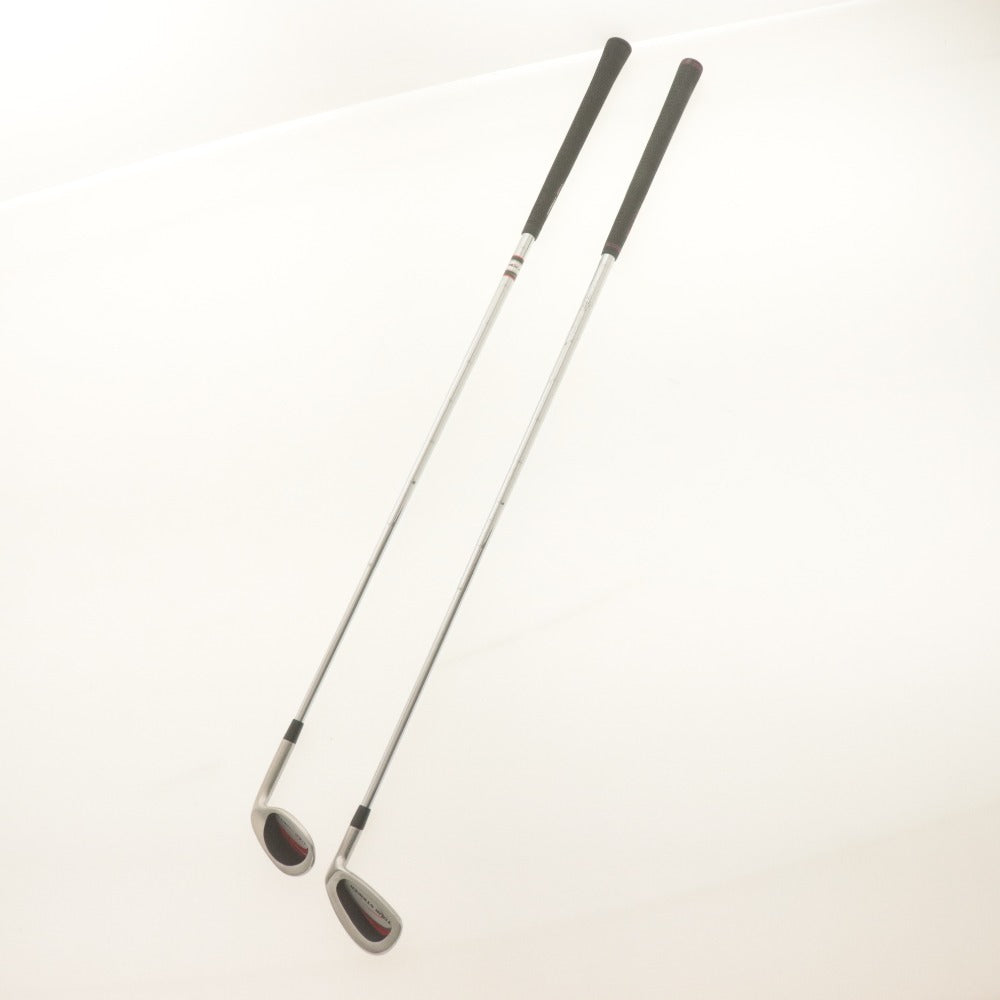 ■ TOUR STRIKER 7番アイアン 練習用ウェッジ ツアーストライカー ウェッジ 56 ダウンブロー DVD付き ゴルフクラブ 2点セット まとめ売り