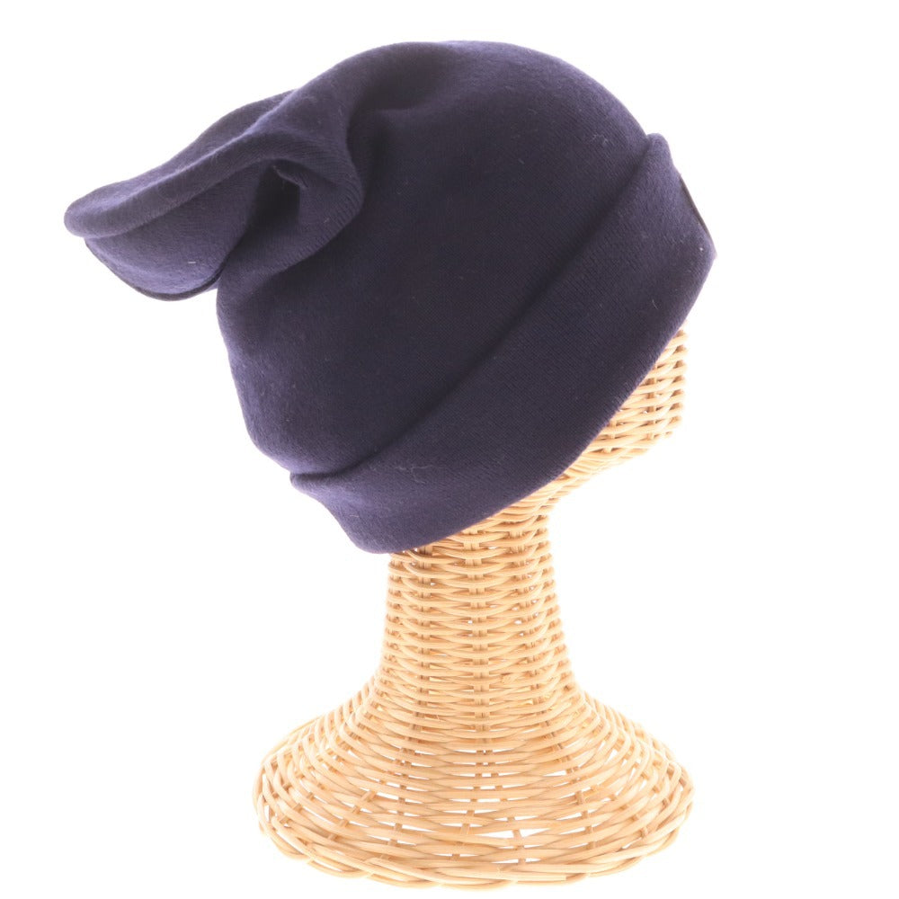 ■ Moncler knit hat fragment knit cap beanie hat men's navy