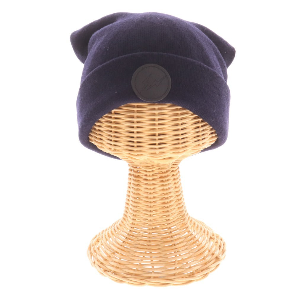 ■ Moncler knit hat fragment knit cap beanie hat men's navy