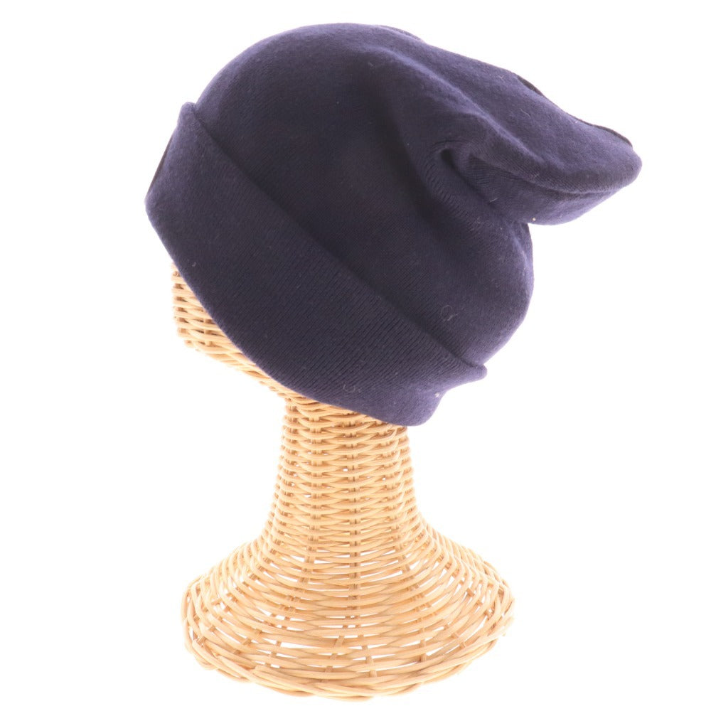 ■ Moncler knit hat fragment knit cap beanie hat men's navy