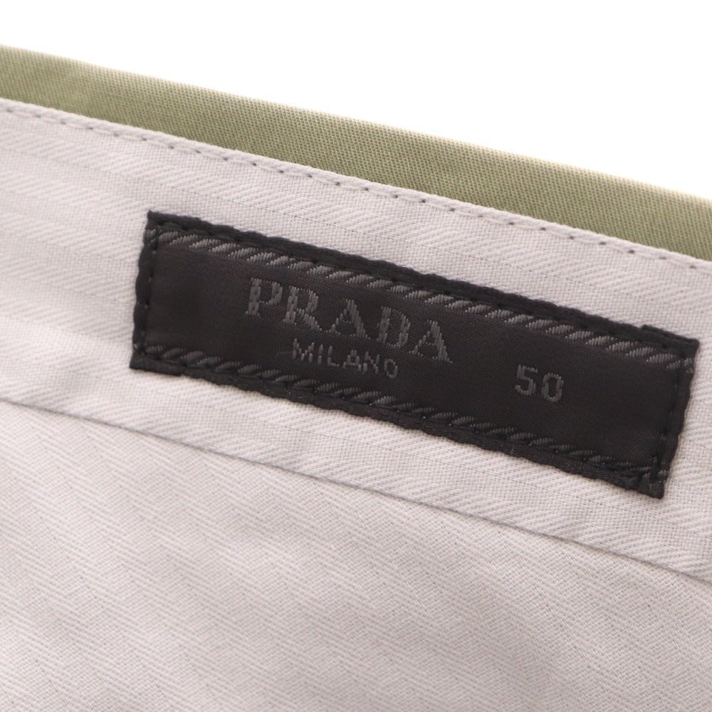 ■ Prada shorts, half pants, bottoms, men's size 50, khaki, with tags, unused