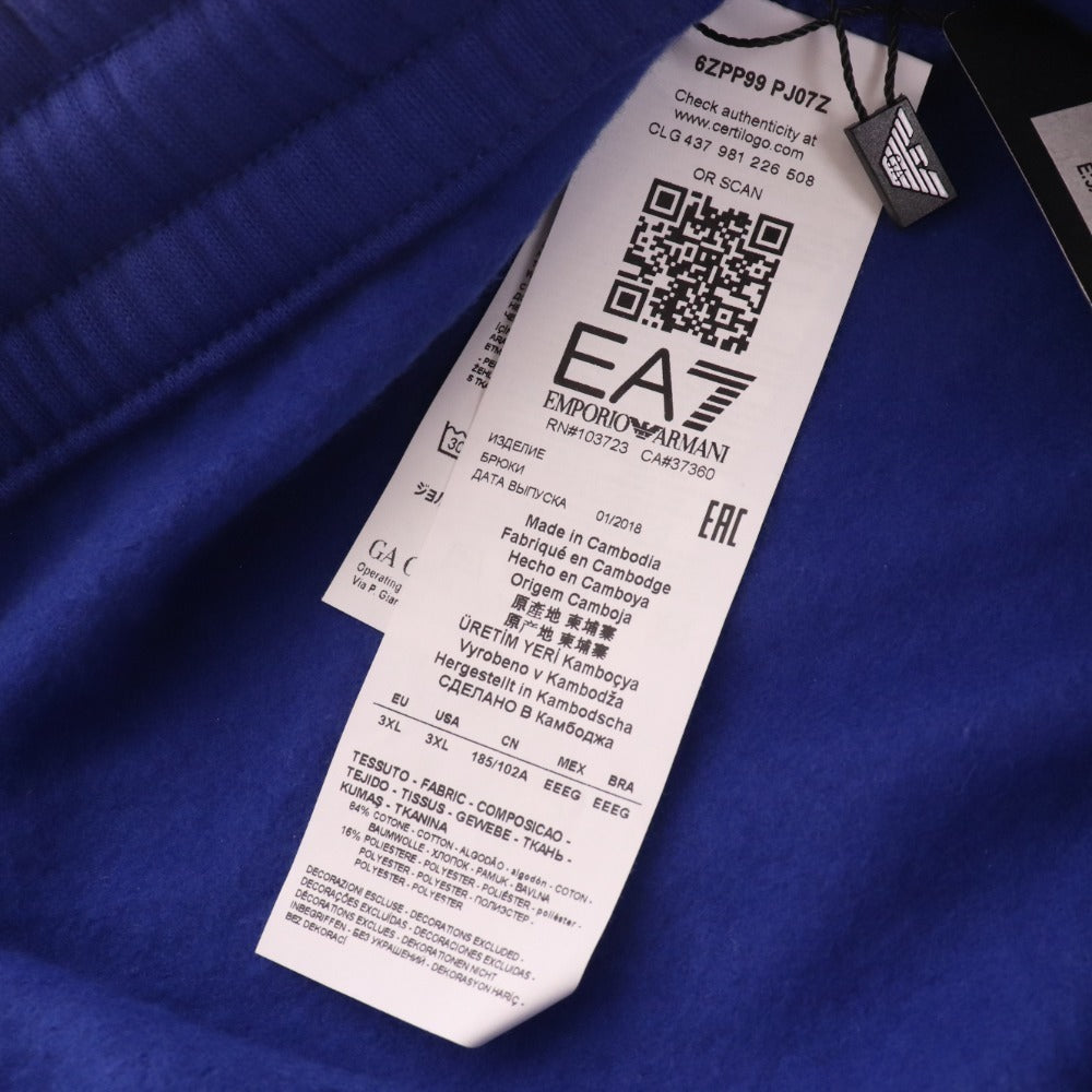 ■ エンポリオアルマーニ スウェット パンツ ジョガーパンツ EA7 ボトムス メンズ 3XL ブルー タグ付き 未使用