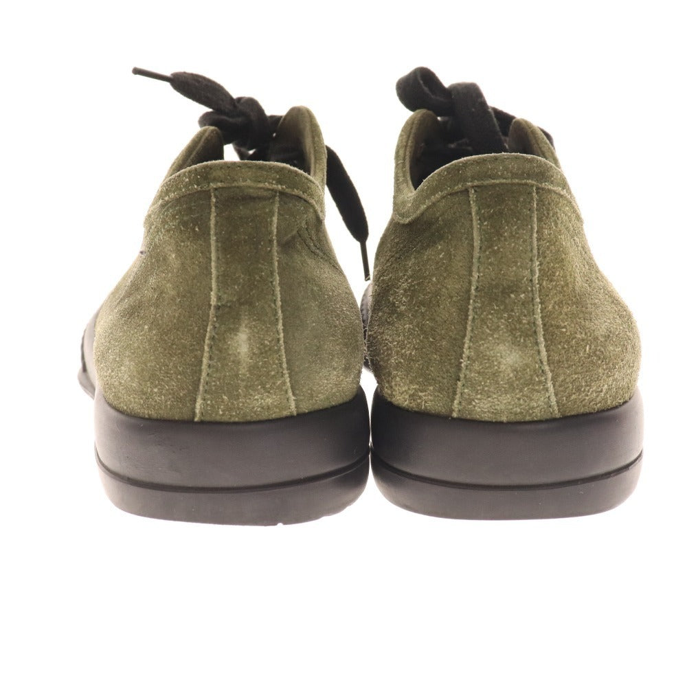 ■ Prada low-cut sneakers, shoes, suede, rubber, men's, khaki