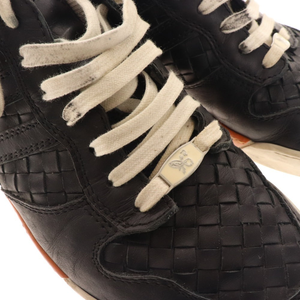 ■ Bottega Veneta sneakers, Intrecciato shoes, men's, black, with bag and box