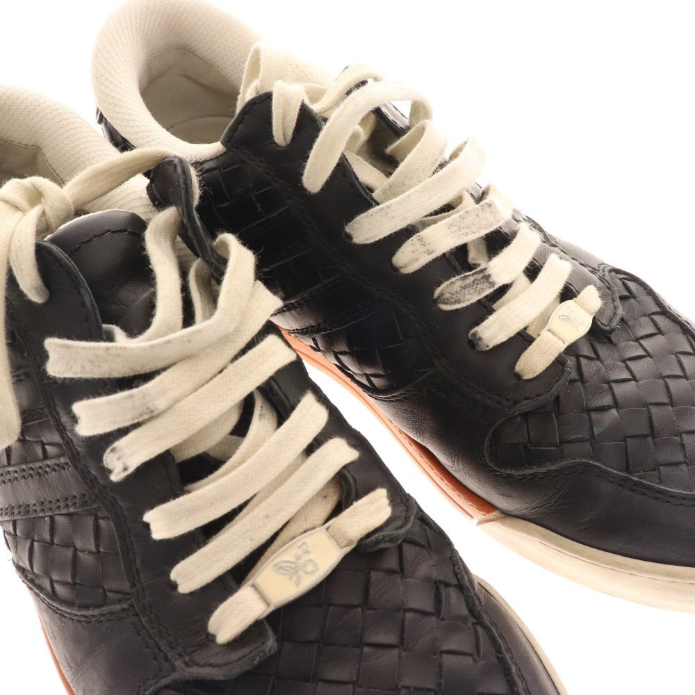 ■ Bottega Veneta sneakers, Intrecciato shoes, men's, black, with bag and box