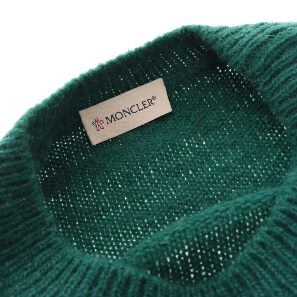 ■ モンクレール MAGLIONE セーター ニット 長袖 トップス MAKALU 羊毛 アルパカ メンズ XL グリーン タグ付き 未使用