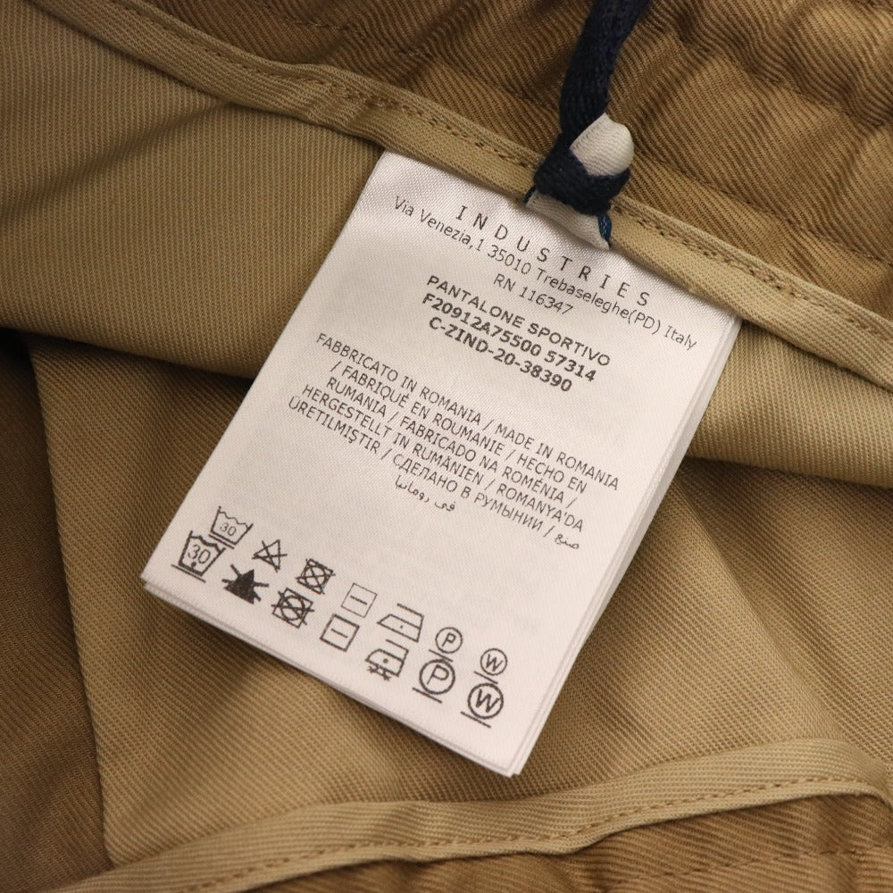 ■ Moncler Pantaloons Pants Stretch Bottoms Elastic Waist Chinos Men's Size 48 Beige Tag Included Unused