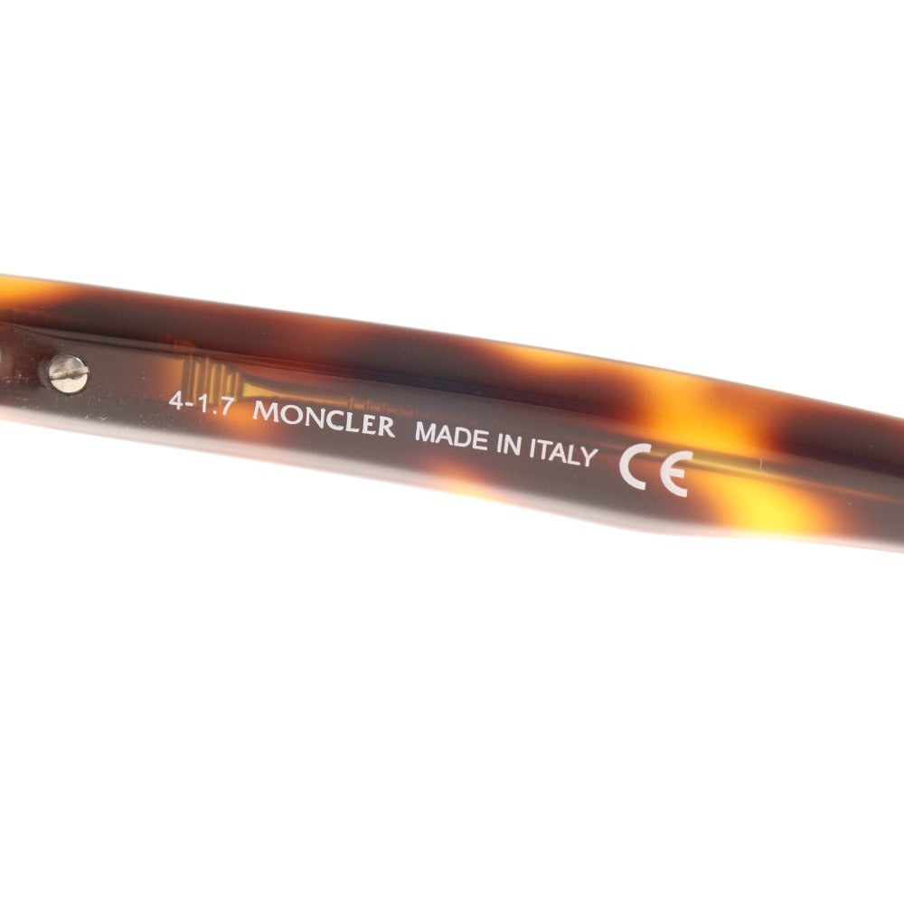 ■ Moncler Glasses Eyeglasses ML 5005 053 47□20 145 Eyewear Tortoise Shell Pattern Non-Prescription Women's Brown Accessories Included