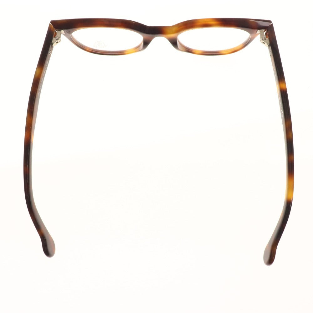 ■ Moncler Glasses Eyeglasses ML 5005 053 47□20 145 Eyewear Tortoise Shell Pattern Non-Prescription Women's Brown Case Included