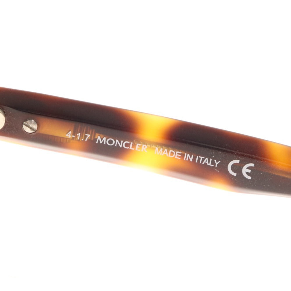 ■ Moncler Glasses Eyeglasses ML 5005 053 47□20 145 Eyewear Tortoise Shell Pattern Non-Prescription Women's Brown Case Included