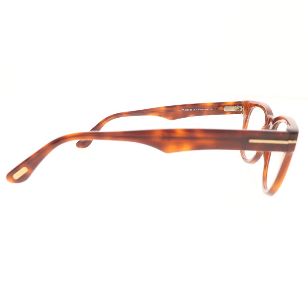 ■ Tom Ford Glasses TF5560-B 053 48□20 145 Eyewear Non-prescription Women's Brown Case included