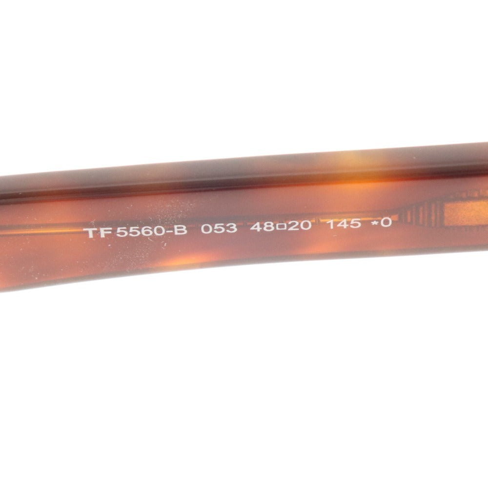 ■ Tom Ford Glasses TF5560-B 053 48□20 145 Eyewear Non-prescription Women's Brown Case included
