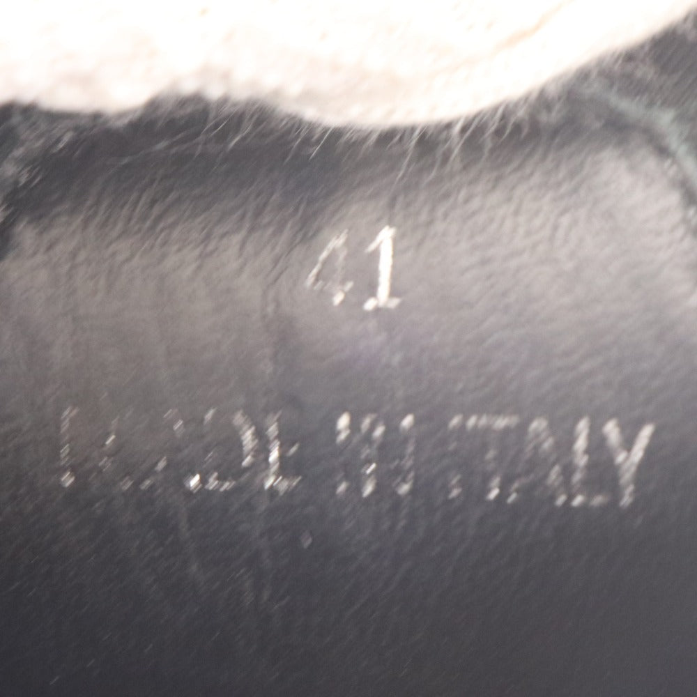 ■ Jimmy Choo sneakers, shoes, mesh, thick sole, men's, size 41, black, white, accessories included