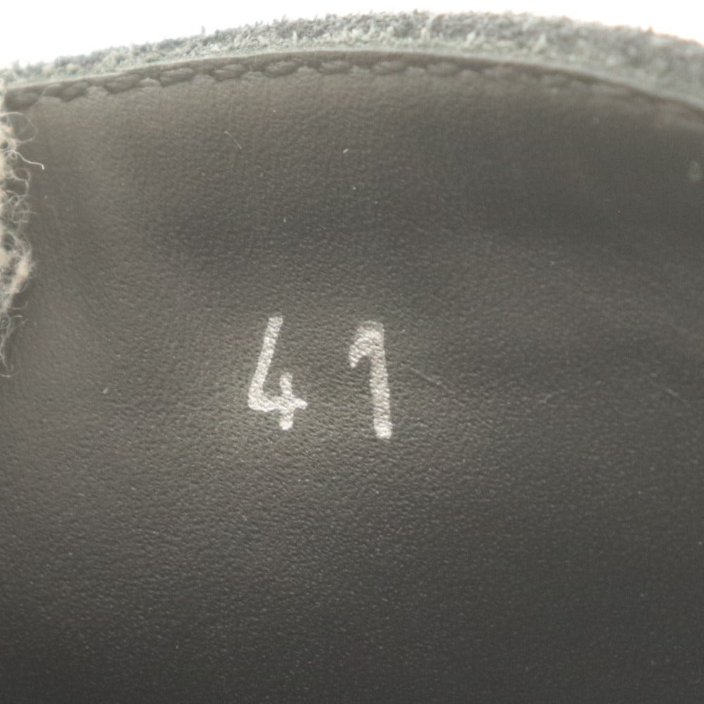 ■ モンクレール スリッポン スニーカー 革靴 スエード イタリア製 メンズ 41 (25.5cm相当) ネイビー