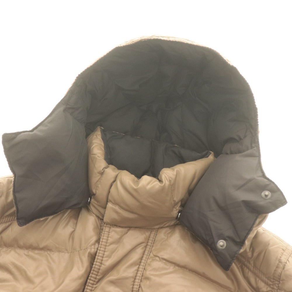 ■ モンクレール ダウンジャケット 41365/00/69833 長袖 アウター フード取り外し式 ロゴ ワッペン メンズ 3 (L相当) ベージュ