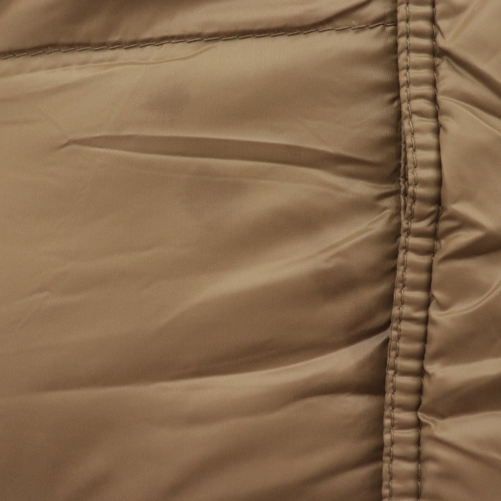 ■ モンクレール ダウンジャケット 41365/00/69833 長袖 アウター フード取り外し式 ロゴ ワッペン メンズ 3 (L相当) ベージュ