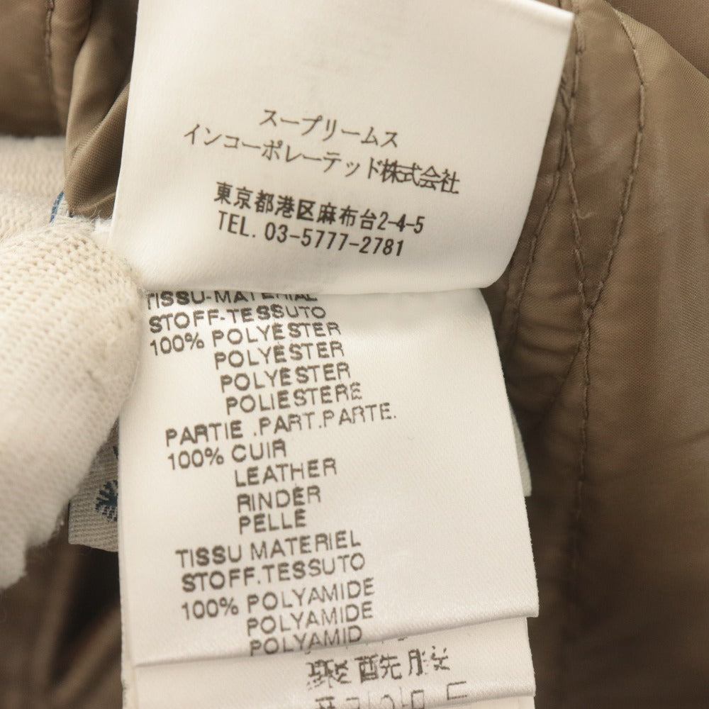 ■ モンクレール ダウンジャケット 41365/00/69833 長袖 アウター フード取り外し式 ロゴ ワッペン メンズ 3 (L相当) ベージュ