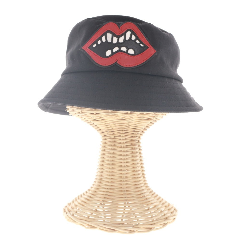 ■ クロムハーツ バケットハット 帽子 マッティボーイコラボ メンズ 58.5cm ブラック