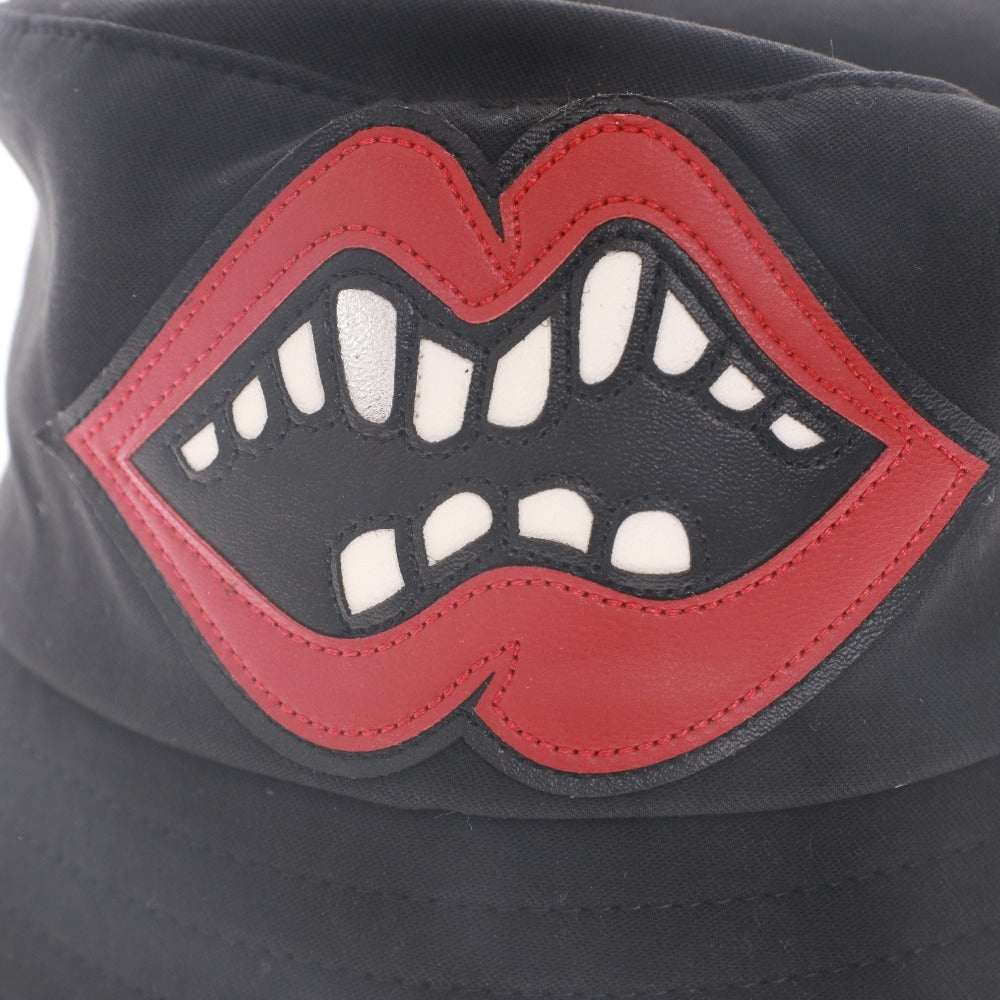 ■ クロムハーツ バケットハット 帽子 マッティボーイコラボ メンズ 58.5cm ブラック