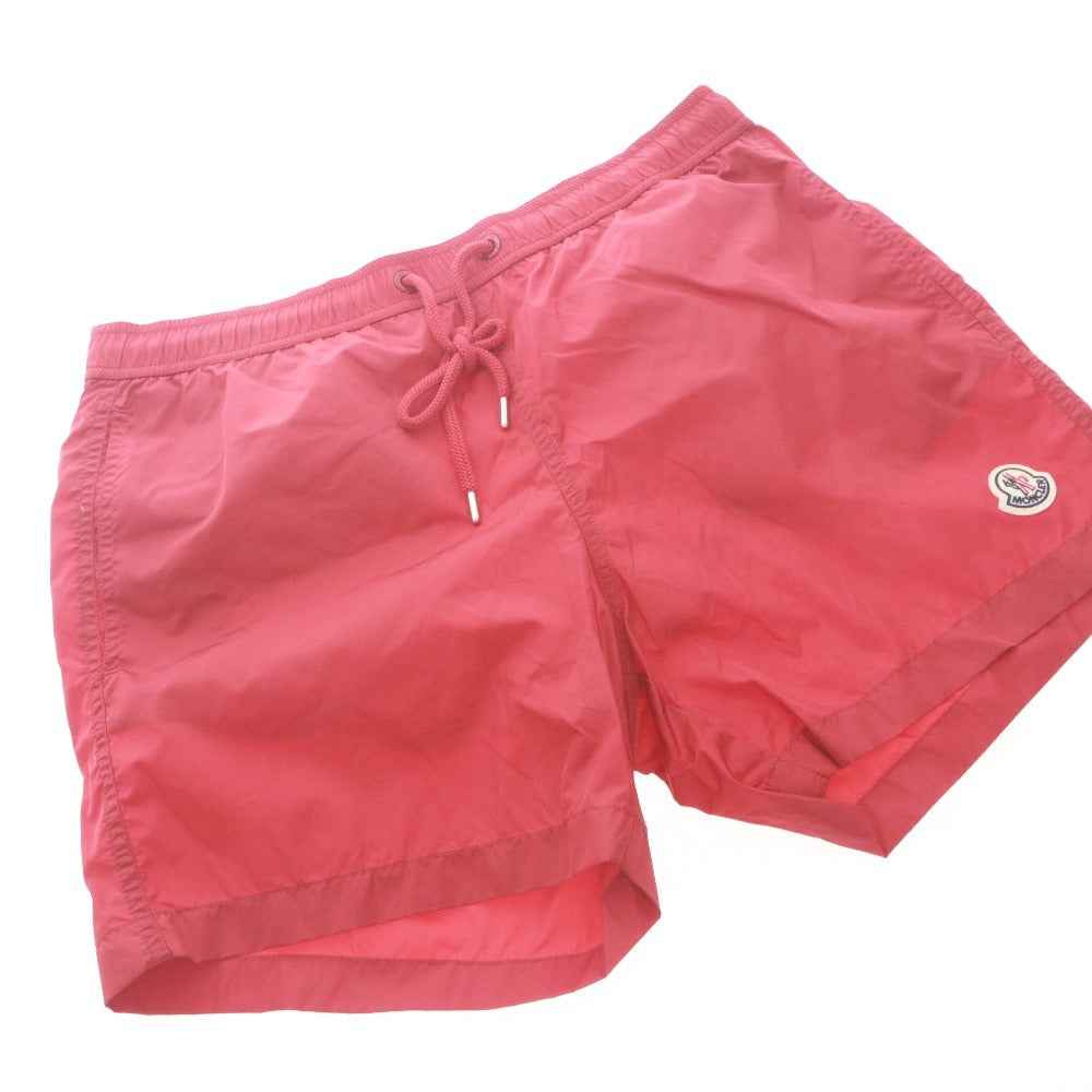 ■ MONCLER モンクレール ハーフパンツ ショートパンツ ボトムス BOXER MARE スイムウェア ナイロン メンズ M レッド