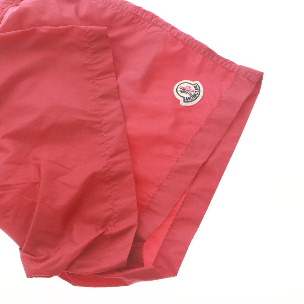 ■ MONCLER モンクレール ハーフパンツ ショートパンツ ボトムス BOXER MARE スイムウェア ナイロン メンズ M レッド
