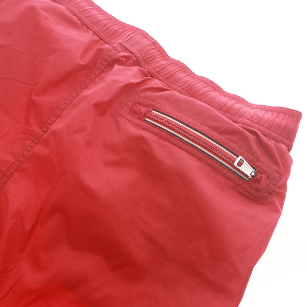 ■ MONCLER モンクレール ハーフパンツ ショートパンツ ボトムス BOXER MARE スイムウェア ナイロン メンズ M レッド