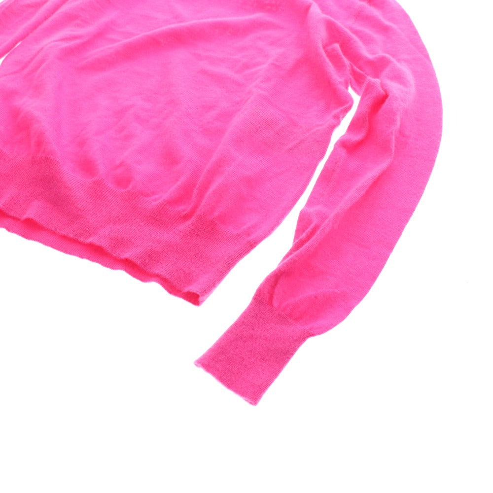 ■ バレンシアガ タートルネック ニット 長袖 トップス カシミヤ100% レディース 34 ピンク